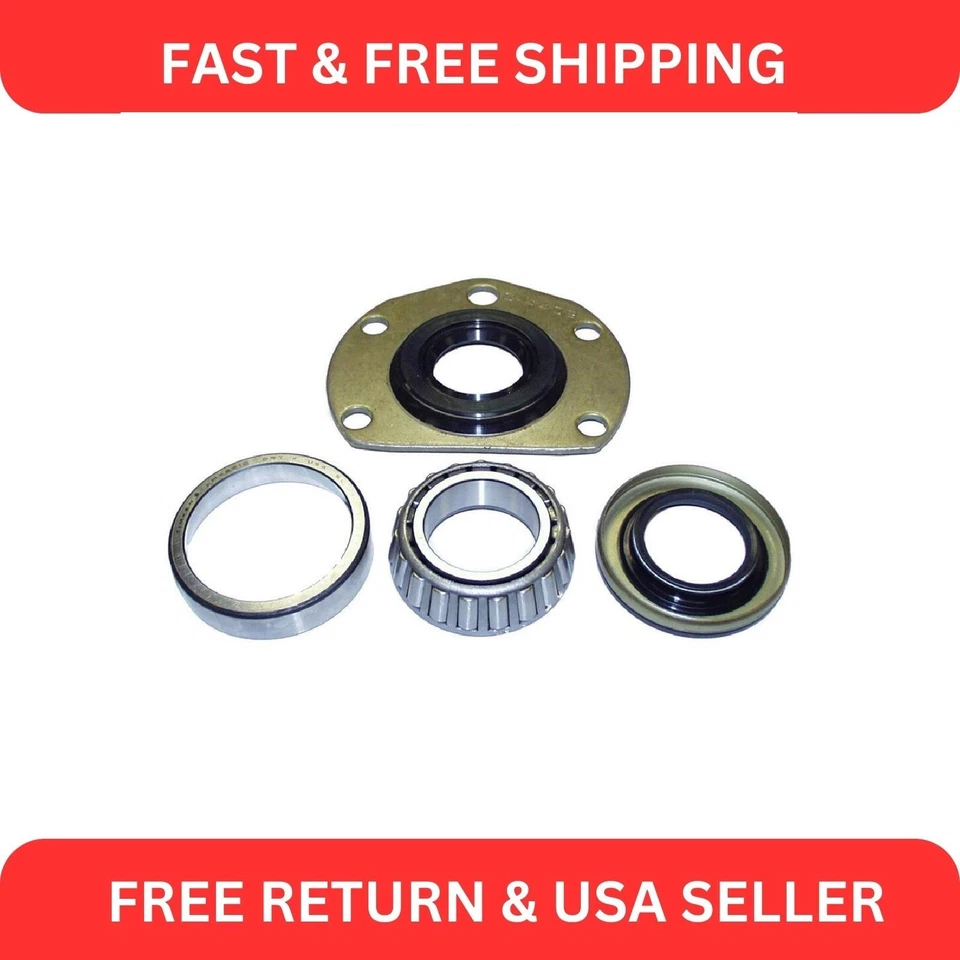 Kit de corona de cojinete y sello de rueda trasera izquierda derecha para Jeep CJ-5 1976-1983 con AMC 20 Foto 1 de 3