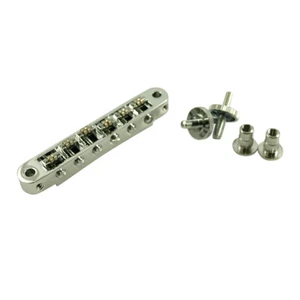 TonePros Standard Tune-O-Matic Bridge w/ Small Posts Roller Saddles fits Gibson - Picture 1 of 1