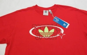 Adidas Originals HC2115 Men's Trefoil Forever Red T-Shirt Size Medium - Picture 1 of 7
