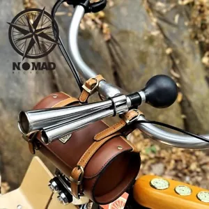 Altoparlante Bicicletta Retro 3 Tubi Vintage Corno Bicicletta Classico Corno Manuale Britannico - Foto 1 di 6