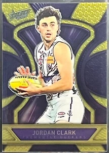 2025 AFL SELECT JORDAN CLARK LUMINOUS DRAGON SCALES DOCKERS CARD #LD64 d#087/799 - Picture 1 of 2