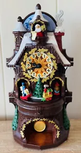 Hallmark Keepsake 2017 Orologio di Natale di Babbo Natale Luce Magica Suono Movimento - Foto 1 di 6