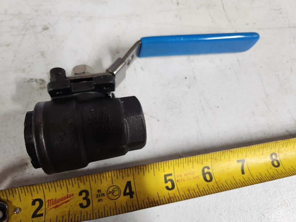 1/2" Howell Fire Safe Ball Valve Female NPT Carbon Steel 2000 PSI H280F-CS NeW - Image 1 of 3