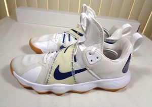 Nike React Hyperset just do it Volleyball Shoes White women's US size 12 ~ GUC - Picture 1 of 23