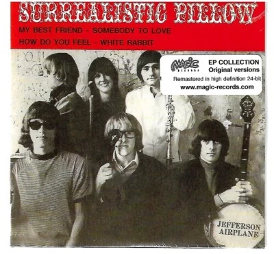 JEFFERSON AIRPLANE - SURREALISTIC PILLOW -2005 CD-EP-FRANCE- 24BIT REMASTER NEW - Image 1 of 2