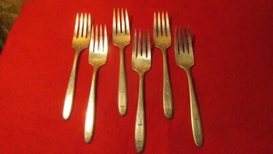 Oneida Community Grosvenor Forchette per insalata - 6 - Foto 1 di 1