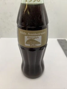 Coca Cola Stone Mountain Park 40 Anniversary Full Bottle Georgia 2-1023T - Picture 1 of 8