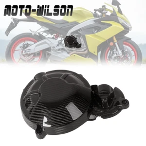 For Aprilia RS660 Motorcycle 100%Carbon Fiber Engine Cover Protect - Gloss - Picture 1 of 14