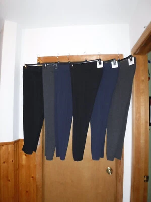 Leggings para mujer, XXL, XL, L, M, Sonoma, negros, carbón, azul marino, tiro medio nuevos con etiquetas Foto 1 de 4