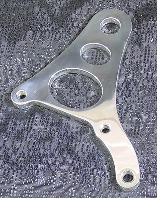Frankenstein Polished Caliper Bracket for Harley Custom - Image 1 of 4