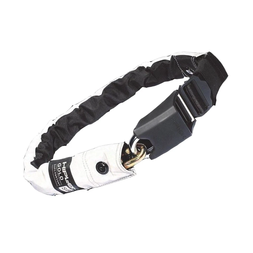 Hiplok Gold Bike Cycle Maximum Security Wearable Chainlock 10mm x 85cm Hi Viz - Image 1 of 1