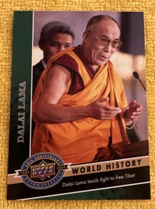 2009 Upper Deck 20th Anniversary Retrospective World History #2276 Dalai Lama - Picture 1 of 6
