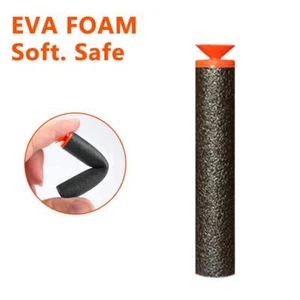 100Pcs 7.2cm EVA Soft Saugnapf Kopf Nachfüllen Soft Darts Outdoor Spielzeug RO - Bild 1 von 7