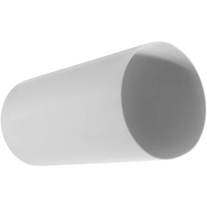 HVAC OV 6" Inch Round Straight 12" Inch Long Plastic Duct - Exhaust & Air Sup... - Picture 1 of 9
