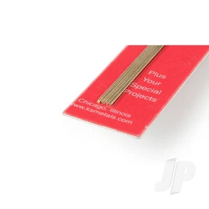K&S 9861 Round Brass Rod 1mm x 300mm (5 pcs) - Picture 1 of 1