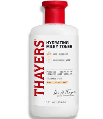 Thayers Milky Face Toner with Snow Mushroom and Hyaluronic Acid - Natural 355 ml - Image 1 of 4