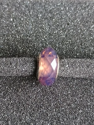 PANDORA: MURANO GLAS CHARM, FACETTIEET IN ALTROSA, *NEU* - Bild 1 von 2