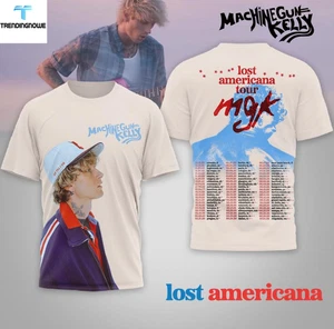 Machine Gun Kelly 2025 Lost Americana Tour 3D Shirt - Bild 1 von 2