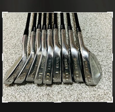 Juego de hierro forjado Ben Hogan Edge GS 2-9, E Stiff Legend grafito longitud estándar M/derecha Foto 1 de 4