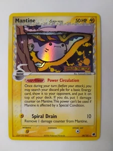 Mantine 20/101 Reverse Holo Rare Stamped NM | Ex Dragon Frontiers - Picture 1 of 10