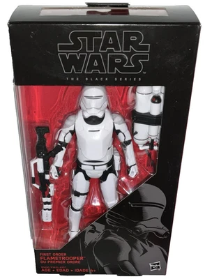 Star Wars Black Series FIRST ORDER FLAMETROOPER 6" Figure #16 Force Awakens - Image 1 of 4