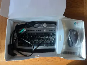 🖥️ Logitech gen1 MX3000 Wireless Keyboard and Mouse Combo - Picture 1 of 7