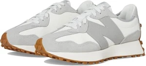 NUEVO MUJER NEW BALANCE WS327NKC GRIS BLANCO GAMUZA Y MALLA SUPERIOR - Imagen 1 de 7