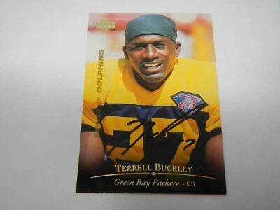 1995 Upper Deck Football Terrell Buckley Green Bay #151 Auto - Image 1 of 4