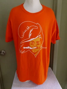 TAMPA BAY BUCCANEERS VINTAGE LOGO CREAMSICLE T-SHIRT * L * ORANGE * NFL FOOTBALL - Picture 1 of 5