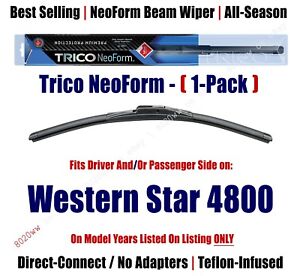 1-Pack Super-Premium NeoForm Wipers fits 2016+ Western Star 4800 - 16200