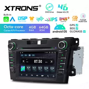 4G Android 14 8-Core Car Play Stereo GPS DVD Player Radio 4+64GB For Mazda CX-7 - Picture 1 of 13