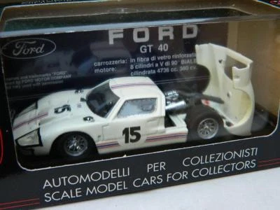 BANG #456 Ford GT 40 MK I Le Mans 66 #15 Grossman-Ligier, nuevo en caja, retirado, 1:43 Foto 1 de 4