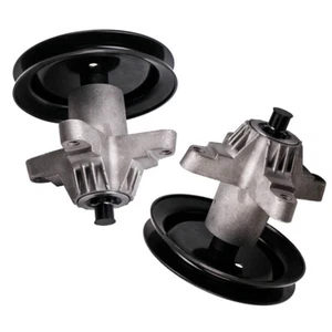 Two for MTD Cub Cadet Troy Bilt Spindle Pulley Assembly 618-0624 918-0624B - Picture 1 of 12