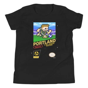 Camiseta deportiva vintage Portland Timbers 8 bits de la liga de fútbol para jóvenes niños niños niños niños niños niños - Imagen 1 de 9
