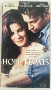 Hope Floats VHS 1998 Sandra Bullock Harry Connick Jr Drama Romance - Picture 1 of 2