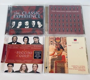 Opera Classical CD Bundle x4 Original Opera Puccini Gold Arias Verdi Aida - Picture 1 of 10