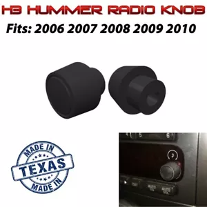 2006 2007 2008 2009 2010 H3 Hummer Radio Knob Replacement - FREE SHIPPING! - Picture 1 of 9