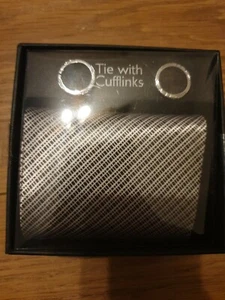 JUEGO REGALO CORBATA Y GEMELOS - Imagen 1 de 2