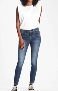 Gap 1969 Denim Legging Jeans Womens Size 26R Stretch Santa Cruz Blue Blue Jeans - Picture 1 of 14