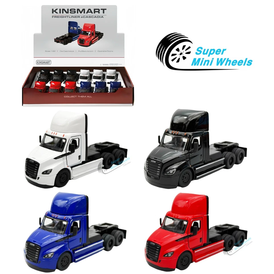 Kinsmart 1:62 Freightliner eCascadia Diecast Cars - Image 1 of 1