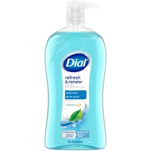 Dial Body Wash, Refresh & Renew Quellwasser, 32 fl. Oz. - Bild 1 von 9