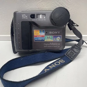 Sony Digital Mavica MVCFD73 Camera Used (Not Tested Parts Only) No ReturnsA/21 ￼ - Picture 1 of 9