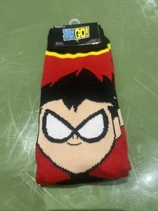 ¡NUEVO! ~ DC / WB ~ TEEN TITANS GO! ~ CALCETINES DE TRIPULACIÓN ~ ZAPATO TALLA 6-12 - Imagen 1 de 1