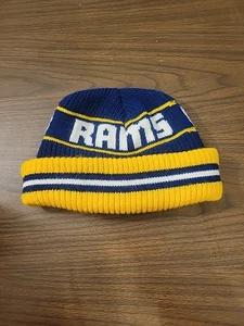Vintage St Louis/ LA Rams Beanie Mütze Made In The USA Rossmor Industries - Bild 1 von 8
