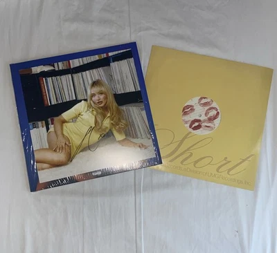 Sabrina Carpenter Short n' Sweet Signed LP Light Sky Blue Vinyl - image 1 of 4