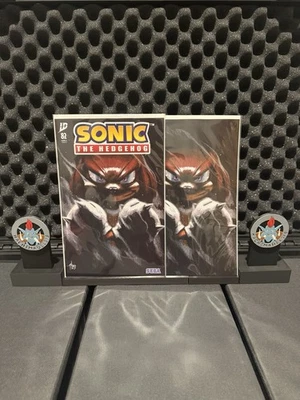 Sonic The Hedgehog 82 Dell'Otto 独家变体套装 Trade + Virgin 预购近乎完好 — 第 1/4 张图片