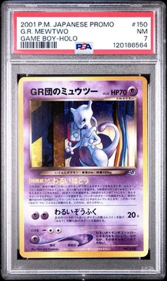 PSA 7 Great Rocket’s Mewtwo Gameboy Promo #150 2001 Japanese Pokemon NM - Image 1 of 2