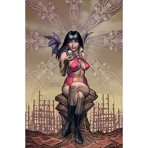Vampirella Armageddon #1 Cover W 1:10 Linsner Foil Virgin Dynamite Entertainment - Picture 1 of 1