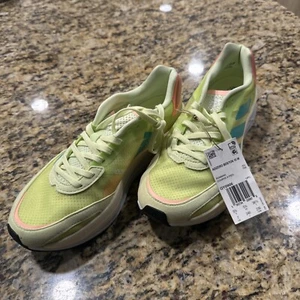 Size 7 Adidas Adizero Boston 10 Almost Lime Mint Rush Running GY0906  - Picture 1 of 8