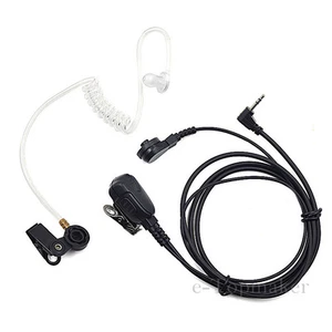 FBI Tube Earpiece Headset Mic for Motorola T400 T460 T465 T480 Walkie Talkie - Picture 1 of 9